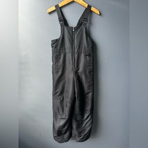 CIRCO kids snow bib overalls snow pants black size 5T EUC youth boys girls